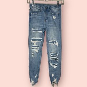 Simple Society Distressed Jeans